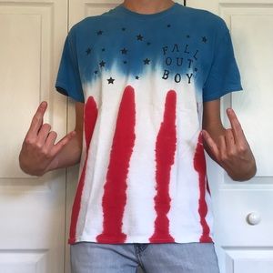 Fall Out Boy Tie-Dye T-Shirt